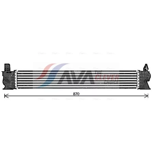 Chladič plniaceho vzduchu AVA QUALITY COOLING FT4482