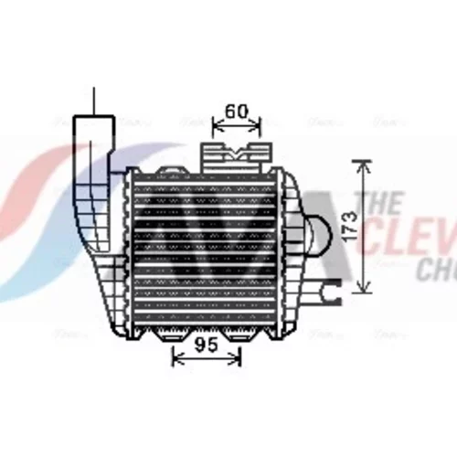 Chladič plniaceho vzduchu AVA QUALITY COOLING HY4226