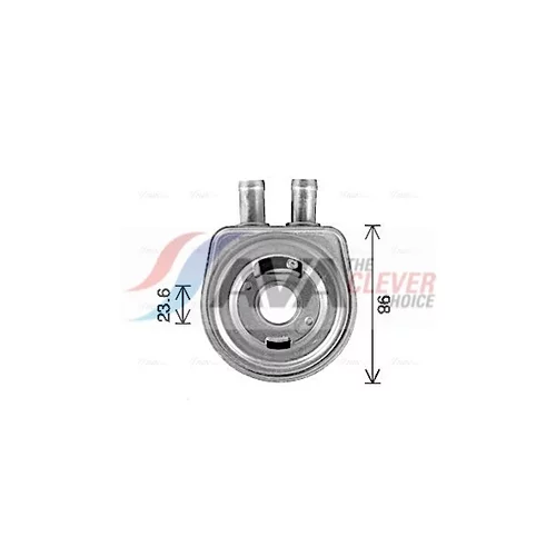 Chladič motorového oleja RT3678 (AVA QUALITY COOLING) - obr. 2