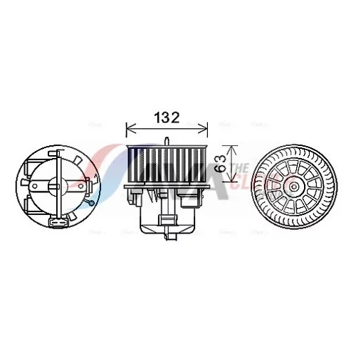 Vnútorný ventilátor AVA QUALITY COOLING VO8179