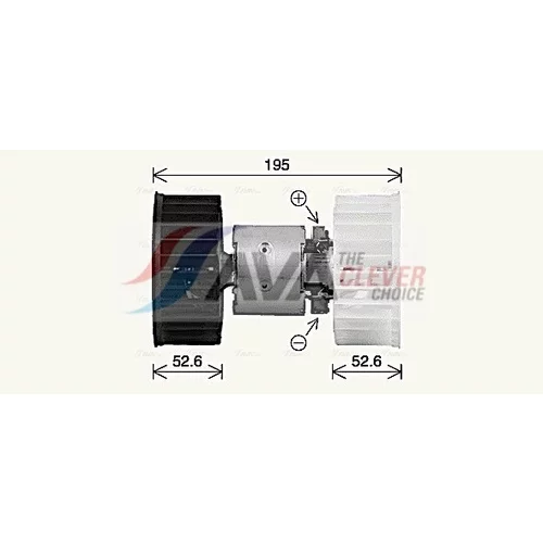 Vnútorný ventilátor BW8610 (AVA QUALITY COOLING) - obr. 1
