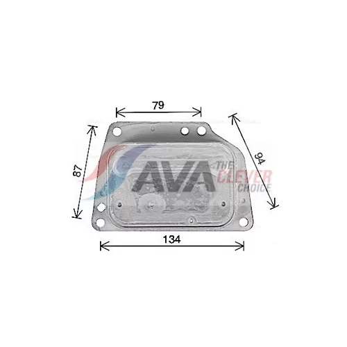 Chladič motorového oleja FT3484 (AVA QUALITY COOLING) - obr. 2