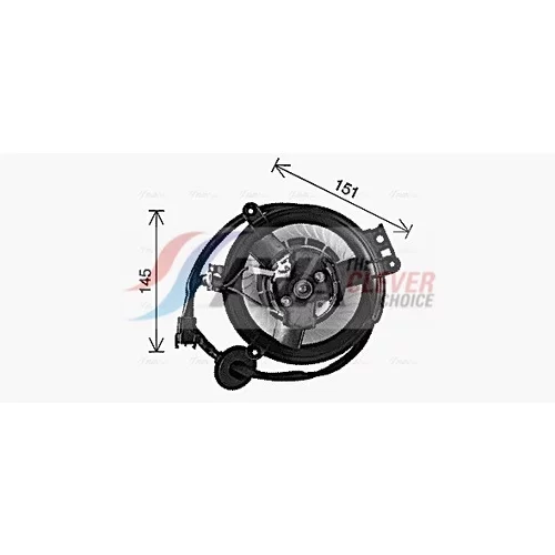 Vnútorný ventilátor MS8771 (AVA QUALITY COOLING) - obr. 2