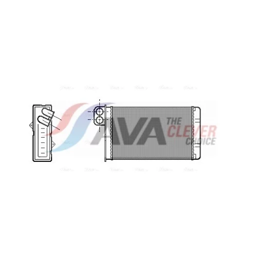 Výmenník tepla vnútorného kúrenia PE6015 (AVA QUALITY COOLING)