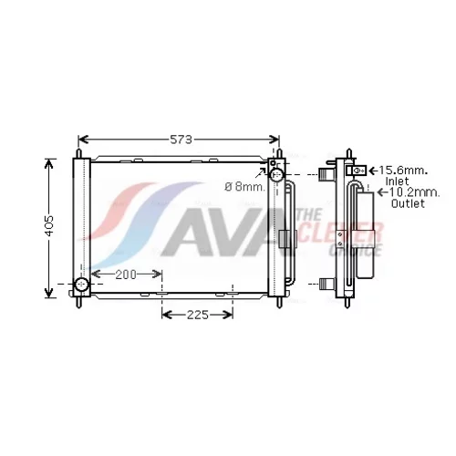 Chladiaca jednotka AVA QUALITY COOLING RTM499