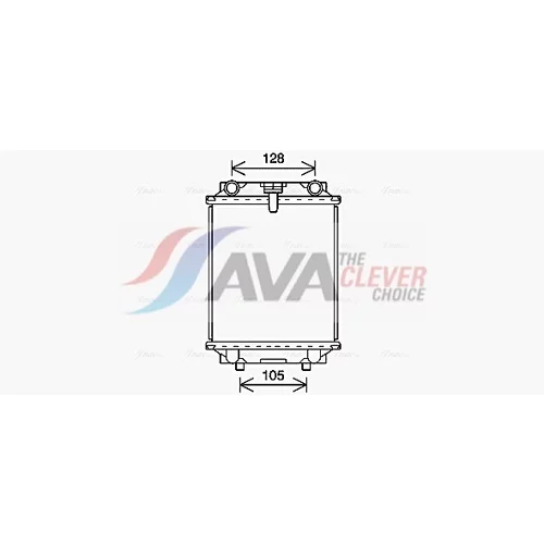 Chladič motora AVA QUALITY COOLING AI2415