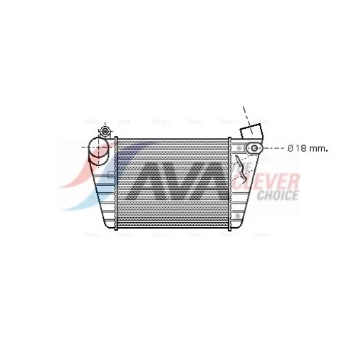 Chladič plniaceho vzduchu AVA QUALITY COOLING AI4185
