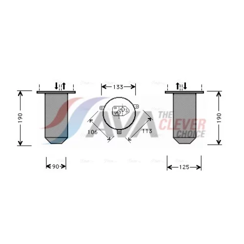 vysúšač klimatizácie AVA QUALITY COOLING BWD220