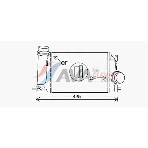 Chladič plniaceho vzduchu AVA QUALITY COOLING DN4442