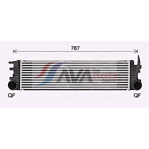 Chladič plniaceho vzduchu MS4721 (AVA QUALITY COOLING) - obr. 1