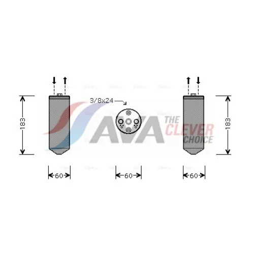 vysúšač klimatizácie AVA QUALITY COOLING MTD234