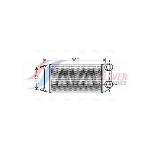 Chladič plniaceho vzduchu AVA QUALITY COOLING PEA4294