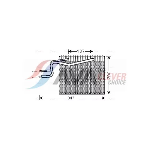 Výparník klimatizácie AVA QUALITY COOLING RTV365