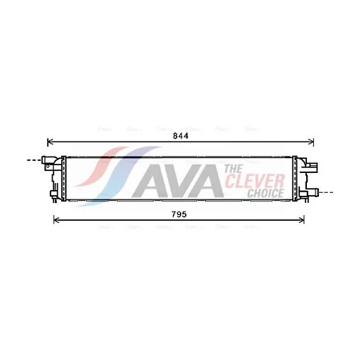 Chladič motora AVA QUALITY COOLING AI2361