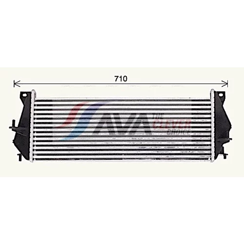 Chladič plniaceho vzduchu AVA QUALITY COOLING AU4338