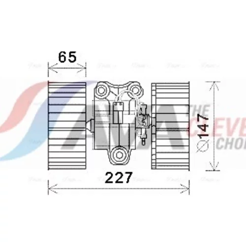 Vnútorný ventilátor BW8470 (AVA QUALITY COOLING)