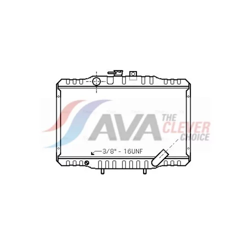 Chladič motora AVA QUALITY COOLING MTA2062