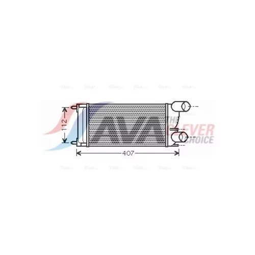 Chladič plniaceho vzduchu AVA QUALITY COOLING PEA4337
