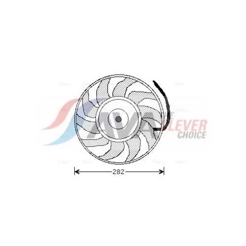 Ventilátor chladenia motora AI7502 (AVA QUALITY COOLING)