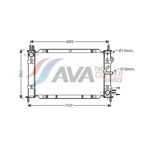 Chladiaca jednotka AVA QUALITY COOLING FDM388