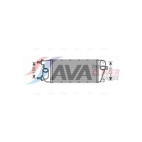 Chladič plniaceho vzduchu AVA QUALITY COOLING FT4455