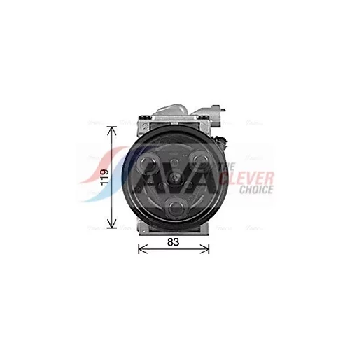Kompresor klimatizácie AVA QUALITY COOLING HYAK483