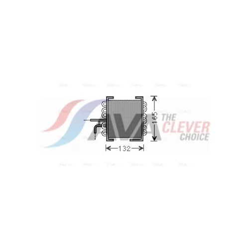 Chladič paliva MS2481 (AVA QUALITY COOLING)