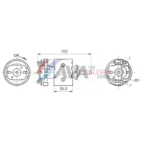Vnútorný ventilátor AVA QUALITY COOLING MS8783