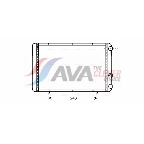 Chladič motora AVA QUALITY COOLING RTA2155