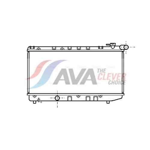 Chladič motora AVA QUALITY COOLING TO2124