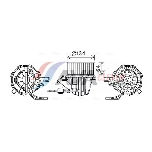Vnútorný ventilátor AVA QUALITY COOLING AI8391