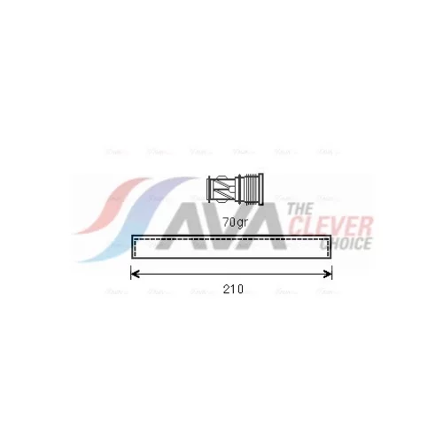 vysúšač klimatizácie AVA QUALITY COOLING BWD439