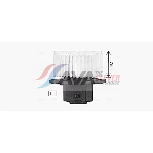 Vnútorný ventilátor OL8728 (AVA QUALITY COOLING) - obr. 1