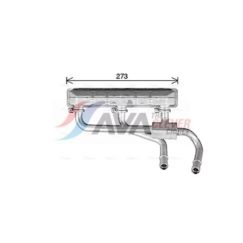 Výmenník tepla vnútorného kúrenia AVA QUALITY COOLING BW6600