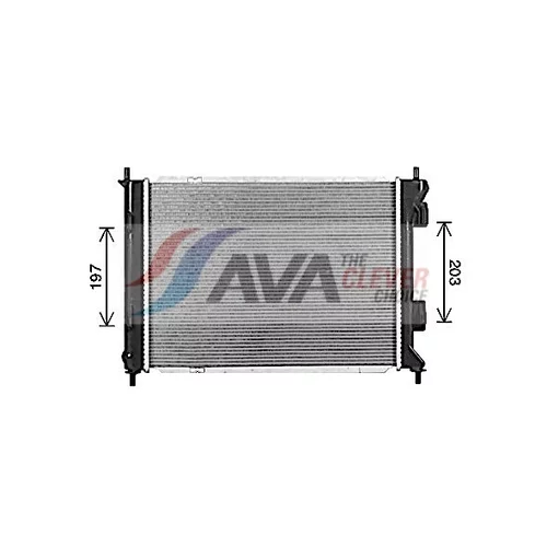 Chladič motora AVA QUALITY COOLING HY2590