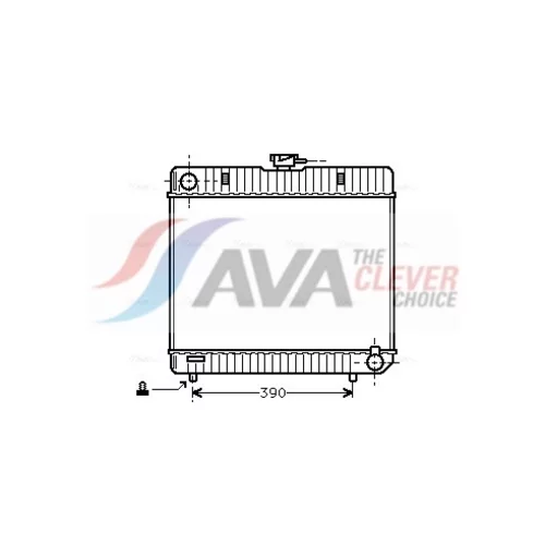 Chladič motora AVA QUALITY COOLING MS2042
