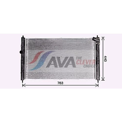 Chladič motora MT2276 (AVA QUALITY COOLING) - obr. 1