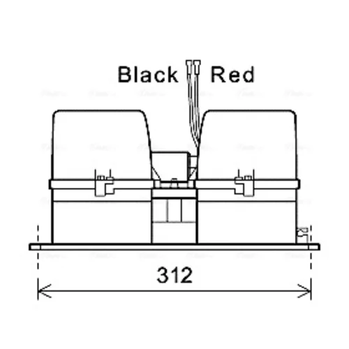 Vnútorný ventilátor RE8117 (AVA QUALITY COOLING)