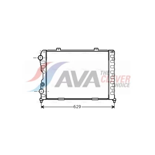 Chladič motora AVA QUALITY COOLING ALA2056