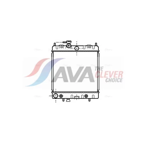 Chladič motora AVA QUALITY COOLING DNA2131