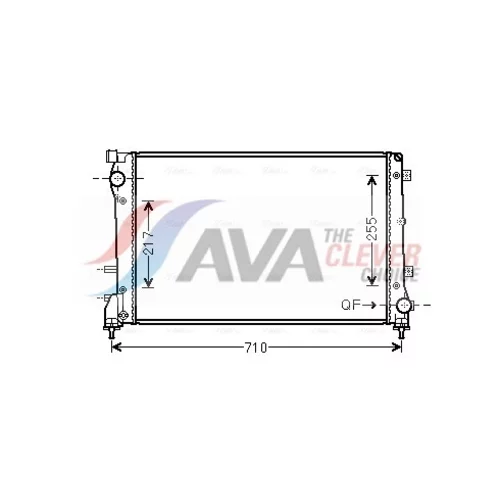 Chladič motora AVA QUALITY COOLING FT2390