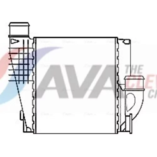 Chladič plniaceho vzduchu AVA QUALITY COOLING PEA4385