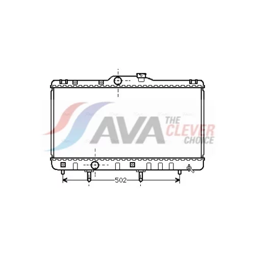 Chladič motora AVA QUALITY COOLING TO2148