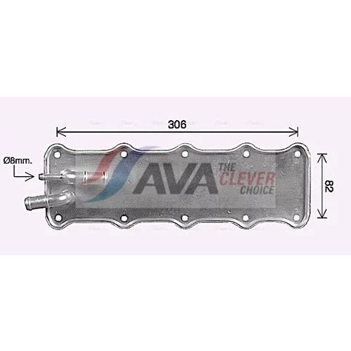 Chladič plniaceho vzduchu AVA QUALITY COOLING VN4421