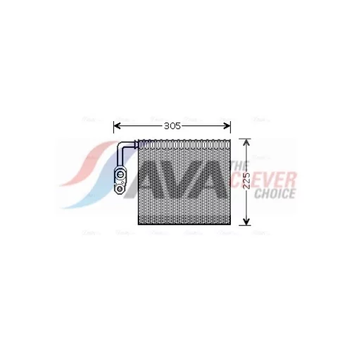 Výparník klimatizácie FDV426 (AVA QUALITY COOLING)