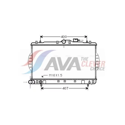 Chladič motora AVA QUALITY COOLING HYA2088