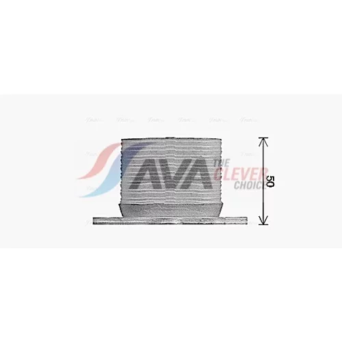 Chladič motorového oleja JE3079 (AVA QUALITY COOLING) - obr. 1