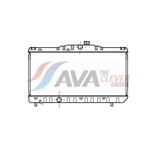 Chladič motora AVA QUALITY COOLING TO2117