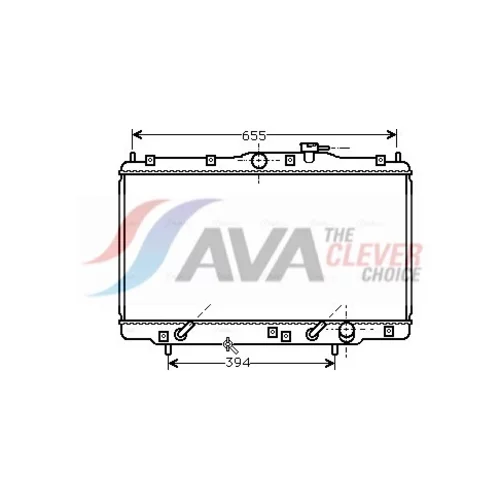 Chladič motora AVA QUALITY COOLING HD2110