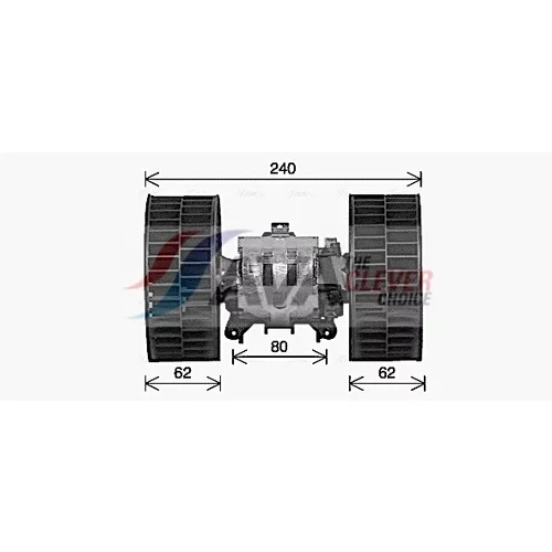 Vnútorný ventilátor MS8766 (AVA QUALITY COOLING) - obr. 1